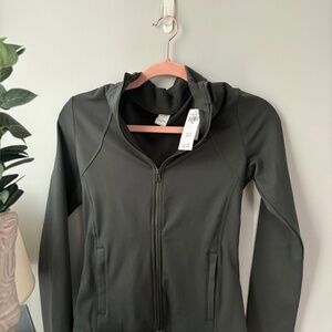 Gilly Hicks Active Recharge Jacket Green Small NEW Hollister NWT